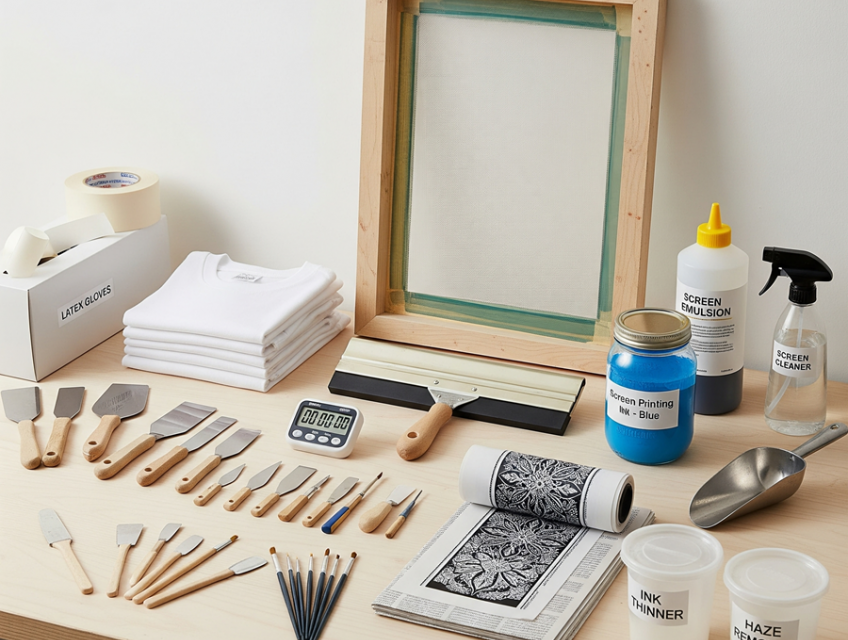 Dịch vụ căng khung in lụa – Kỹ thuật, quy trình in lụa