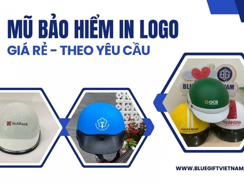 In lên nón bảo hiểm chuyên nghiệp, giúp thương hiệu lan tỏa rộng rãi