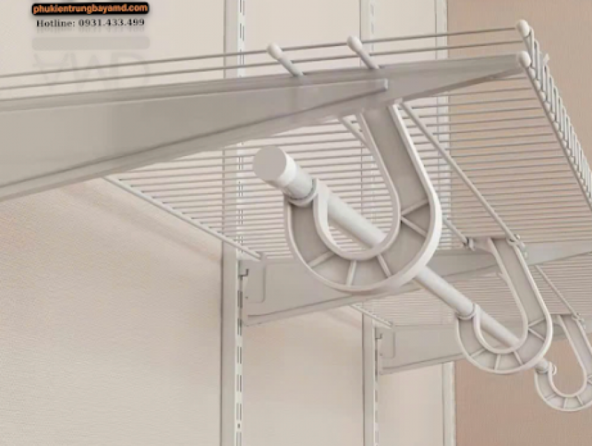 Bộ kệ quần áo AMD – chia nhịp sống thành từng khu vực rõ ràng