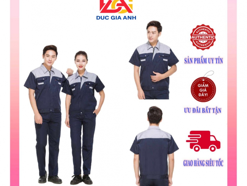 Quần áo bảo hộ đặt may theo yêu cầu