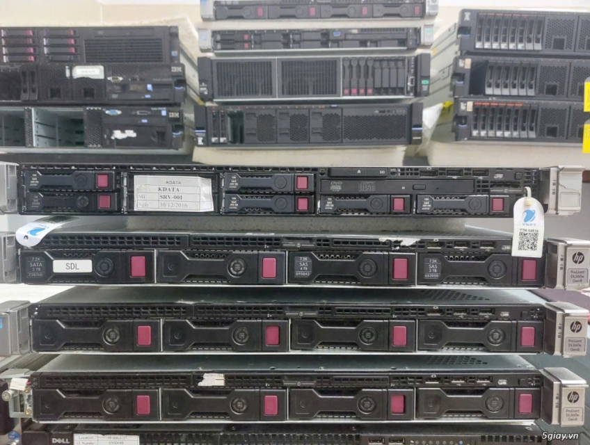 Server HP HP DL360E 1U giá rẻ