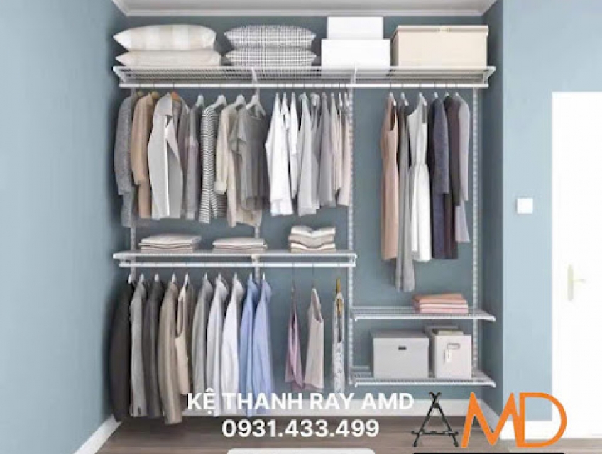 Với bộ kệ AMD, bức tường trống không còn vô nghĩa