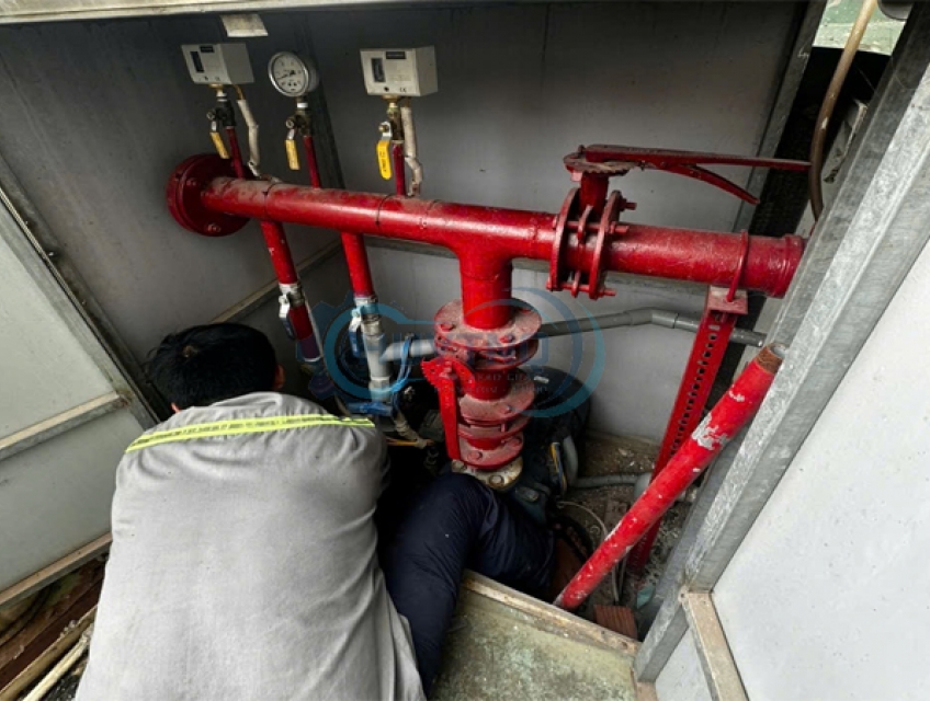 Sửa Máy Bơm Cứu Hoá Tại Dĩ An | Cơ Điện Quốc Huy