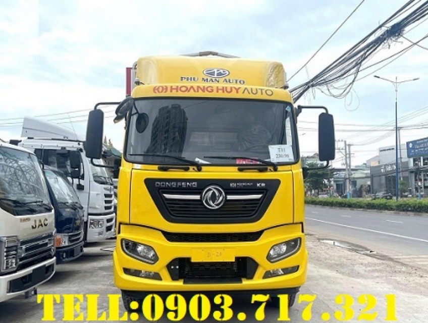 Bán xe tải DongFeng KR180 thùng dài 7m55 nhập khẩu