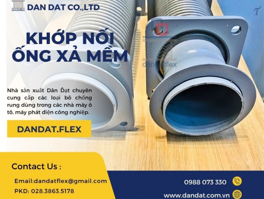 Bô zin chống rung/ Ống xả máy phát điện/ Ống xả mềm lò xo/ Ống mềm cổ pô