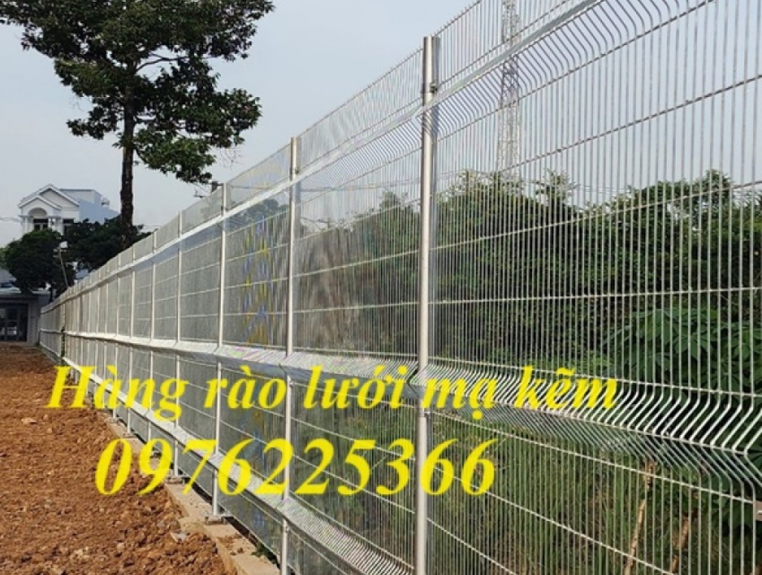 Giá lưới thép hàng rào mạ kẽm