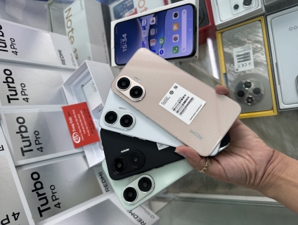 Xiaomi Turbo 4 Pro Ram 16/256g & 12/256g fullbox keng, có trả góp