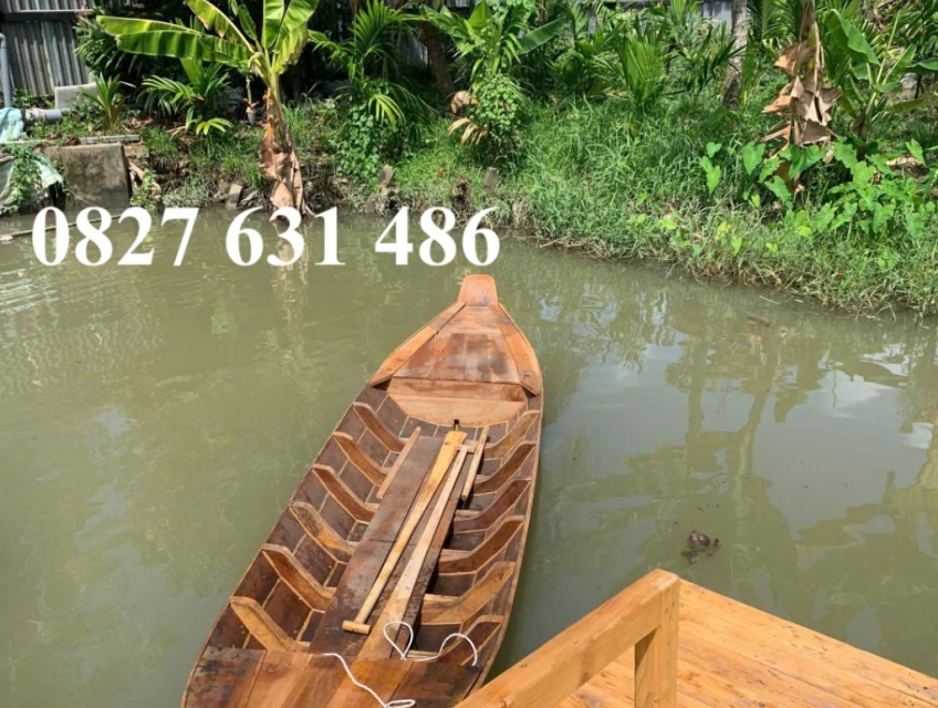 Thuyền chèo tay 2 người, Thuyền chụp hình, Thuyền trưng hải sản