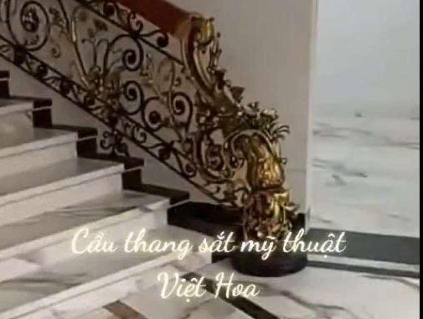 Gia công cầu thang sắt mỹ thuật NINH BÌNH