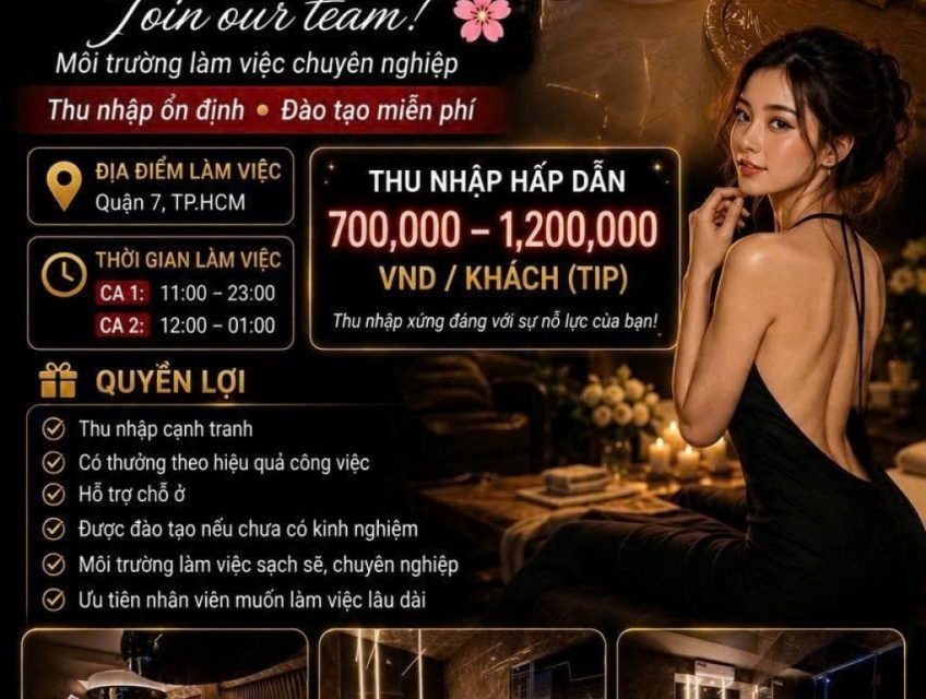 CHEON SPA tuyển lương cao thu nhập không giới hạn