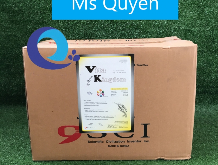 Mua bán vitamin Hàn Quốc Vita kingdom cho tôm cá