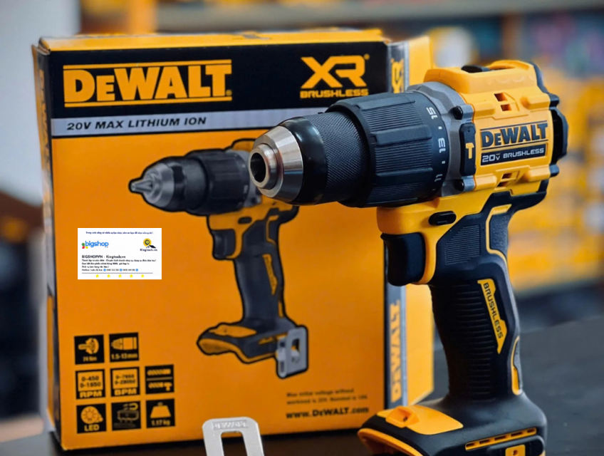 Máy khoan pin 20V DEWALT DCD799N-B1 ATOMIC