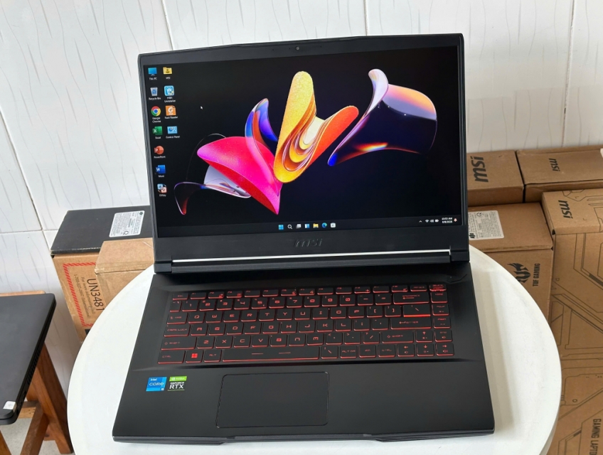 MSI GF63 Thin 11UD i5-11400H, 16GB, 512GB, RTX 3050 Ti 4GB, 15.6" FHD