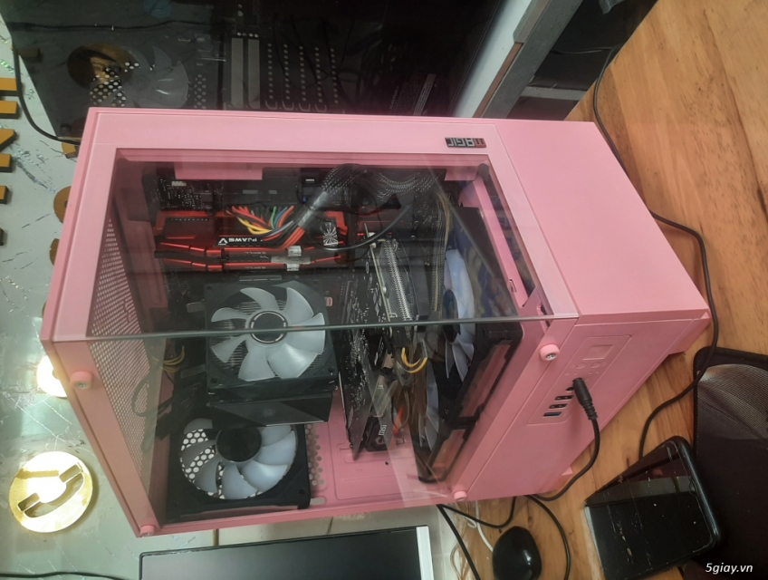 Bộ pc cấu hình i5 6600k, ram 8g, ssd 120g, hdd 500g, vga 1050