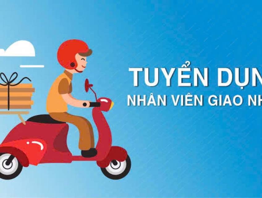 Tuyển shipper khu vực Bình Dương