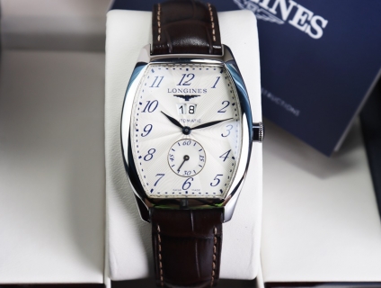Longines Evidenza Automatic Size 39mm kim nung Xanh số học trò Fullbox