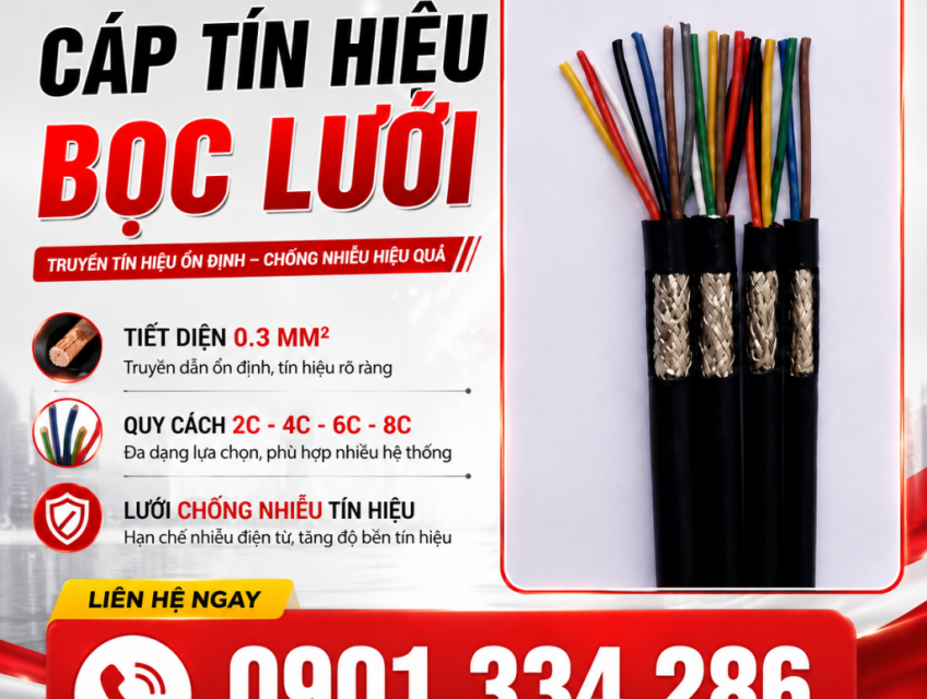 Cáp Tín Hiệu Chống Nhiễu 0.3mm² Altek Kabel 2 Lõi 4 Lõi 6 Lõi 8 Lõi