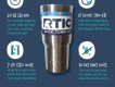 Ly/Bình giữ nhiệt Inox cao cấp Rtic 600/900ml