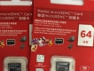 Cần Bán Gấp 2 Thẻ Nhớ MicroSDHC SanDisk 64GB Class 10 Với Giá 300k/1