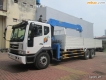xe tải deawoo tải 12 tấn có cần cẩu 5 tấn