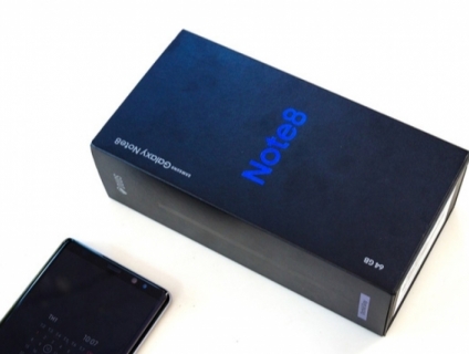 Note 8 chính hãng cty ssvn,màu tím khói