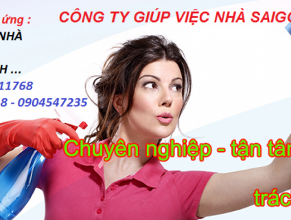 CÔNG TY DỊCH VỤ GIÚP VIỆC NHÀ SAIGON