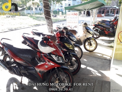 Cho thuê xe máy du lịch Đà Nẵng giá rẻ giao xe tận sân bay