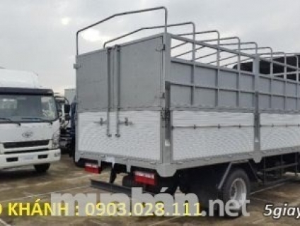 Xe tải faw 7,25 tấn,thùng 6,27m cabin isuzu mới nhất, giá rẻ