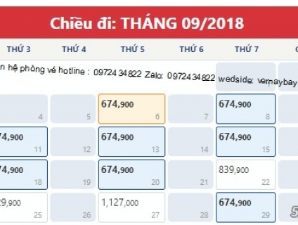 Hải Phòng đi BMT tháng 9 giá chỉ 675k