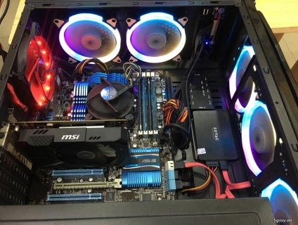 Thanh Lý Thùng CPU Intel Core I7 3770, Ram 16G, SSD 120G, VGA GTX 1050