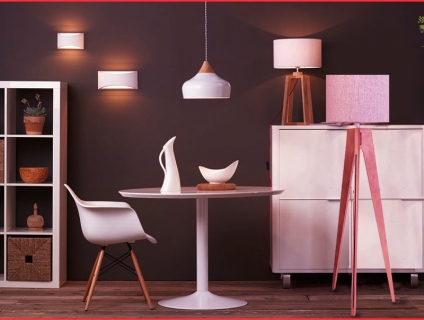 Đèn sàn trang trí bằng gỗ thông