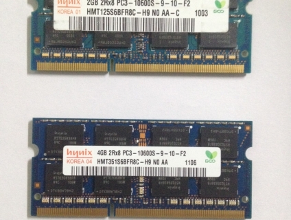 RAM laptop DDR3 2GB - 4GB