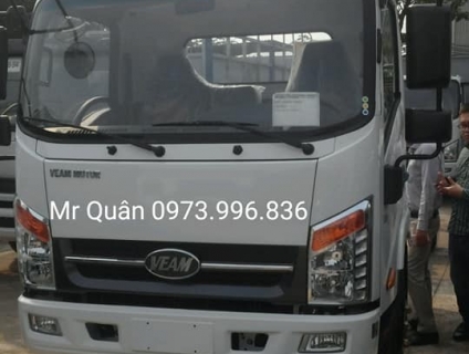 Bán xe tải veam VT260-1 thùng 6,05m,động cơ Isuzu tải trọng 1,9 tấn