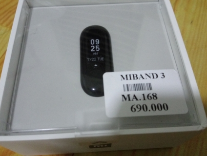 Cần bán miband3 mới ken chưa qua sử dụng, bảo hành đầy đủ