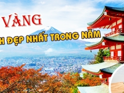 Khám phá mùa thu Nhật Bản giá chỉ từ 26tr890