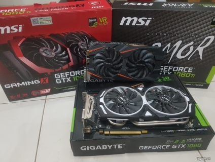 Vga Giga 1060 - MSI 1080Ti BH 2021