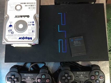 Máy game Sony Playstation 2 2 loại chơi đĩa và chơi bằng ổ cứng