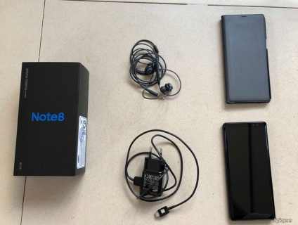 Cần bán Note 8 64Gb Black chính hãng 98%