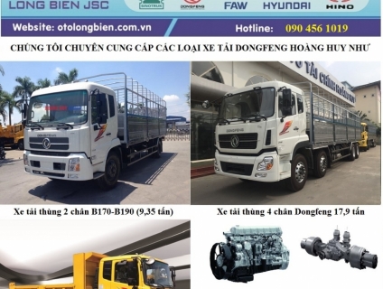 Bán xe tải, xe ben, xe chuyên dụng