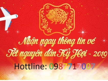 VÉ MÁY BAY TẾT 2019