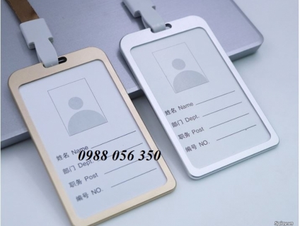 bao đựng thẻ kim loại, bao đựng thẻ nhân viên