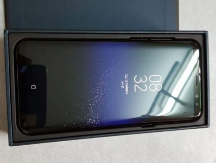 S8 plus đen 2 sim full box, Hàng Việt Nam bảo hành 5/2019