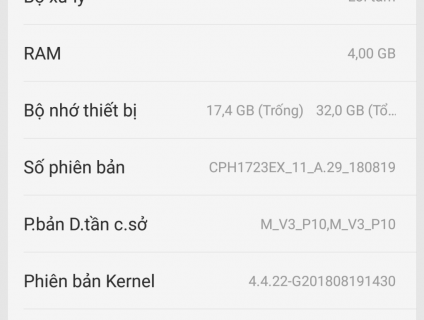 Cần bán F5 32GB màu đen