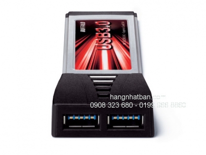 HCM:Chuyển đổi Express card ra 2 port usb 3.0. Hàng buffalo về từ Nhật