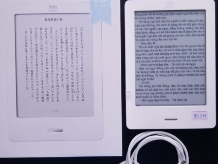 [Máy Nhật Cũ] Máy Đọc Sách Kobo Touch Full Box code 95211