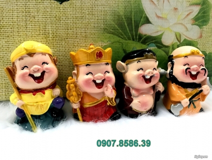 Bộ 4 Tượng Tây Du Ký Thầy Trò Đường Tăng