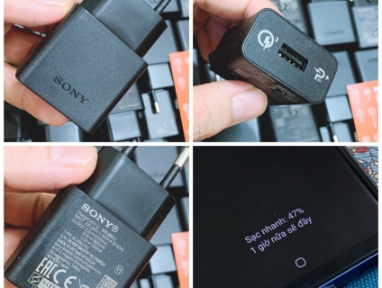 Sạc Nhanh Quick Charge 3.0 SONY UCH12 Chính Hãng SONY VietNam Mới 100% .. ET 22h59 - 6/9/2019