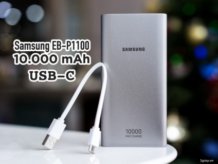 5 Pin Dự Phòng Sạc Nhanh SAMSUNG 10.000mAh Chính Hãng. ET 22h59 -7/9/2019