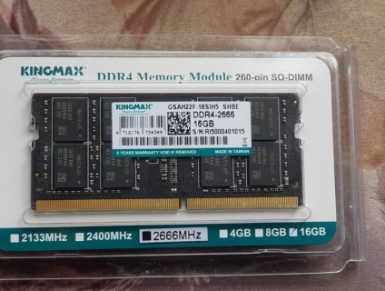 Cần bán ram laptop 16gb ddr4 buzz 2666 giá 1tr6