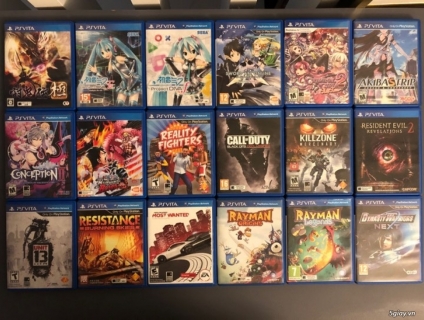 Băng game ps vita thanh lý